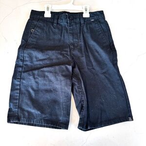 Vans Black Chino Shorts Boys Size 10